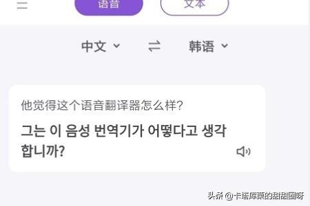 韩语在线翻译中文转换器（韩语在线翻译中文转换器软件）
