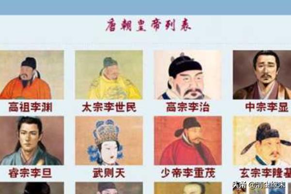 唐朝历代国君一览表